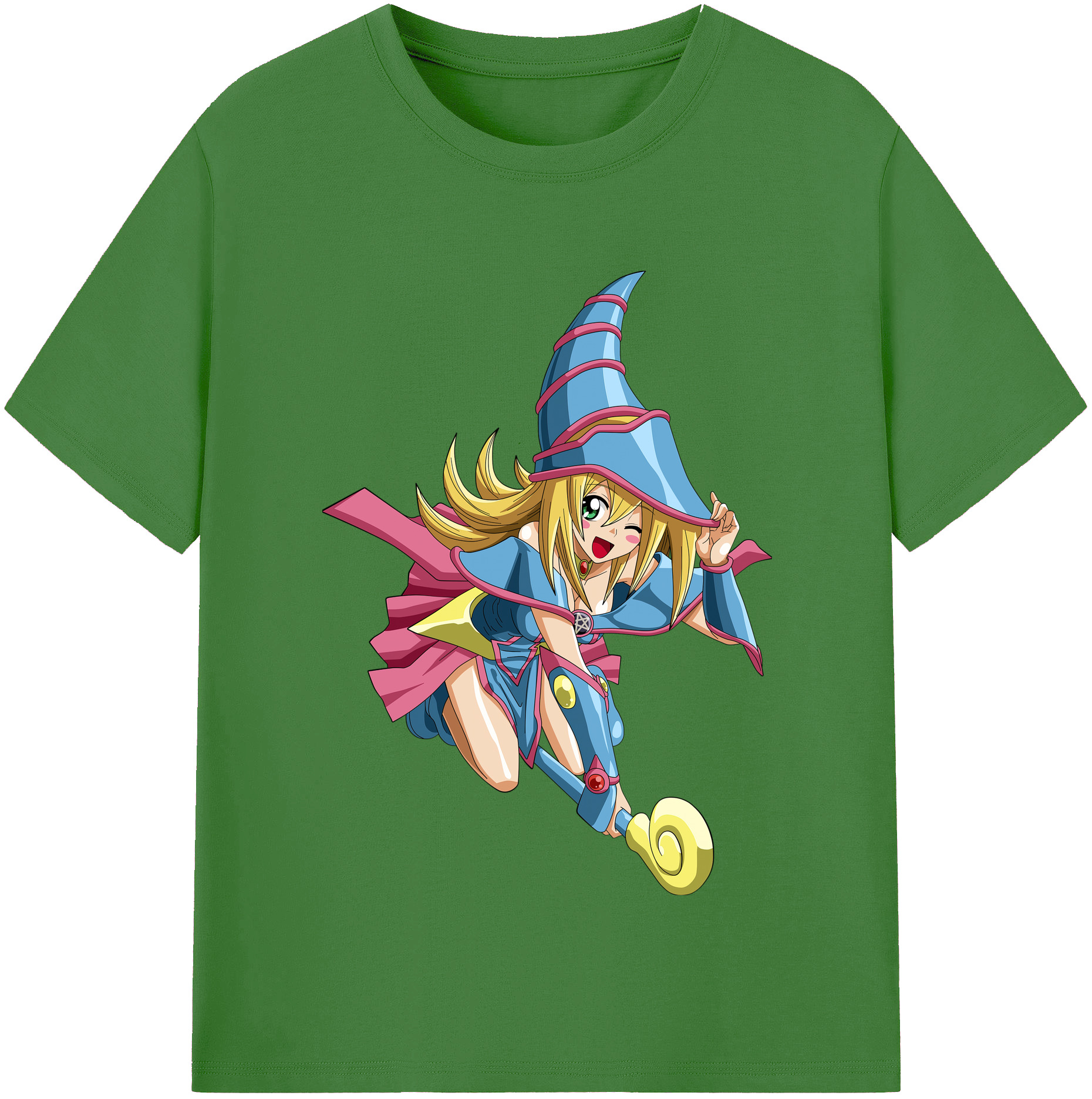 （画像用） 遊☆戯☆王 Yu-Gi-Oh! レディースカジュアルプリントTシャツ（綿100％）
